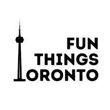 logo of Fun Things Toronto with a CN Tower stencil